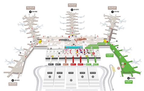 イスタンブール【新空港】MAPで見る乗り継ぎ導線とラウンジ