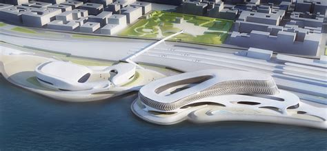 Regium Waterfront in Reggio Calabria, Italy by Zaha Hadid