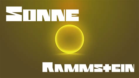 Rammstein - Sonne [Instrumental cover] - YouTube