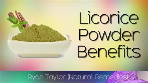 Licorice Powder: Benefits & Uses - YouTube