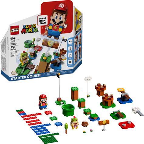 Customer Reviews: LEGO Super Mario Adventures with Mario Starter Course ...