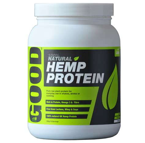 Good Hemp Nutrition Hemp Protein Powder - Natural - 500g - Good Hemp