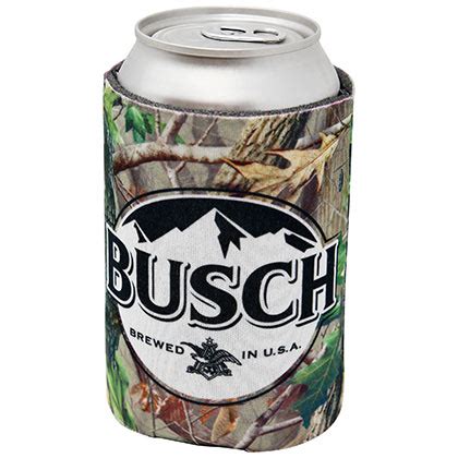 Busch Light Logo Neoprene Can Cooler