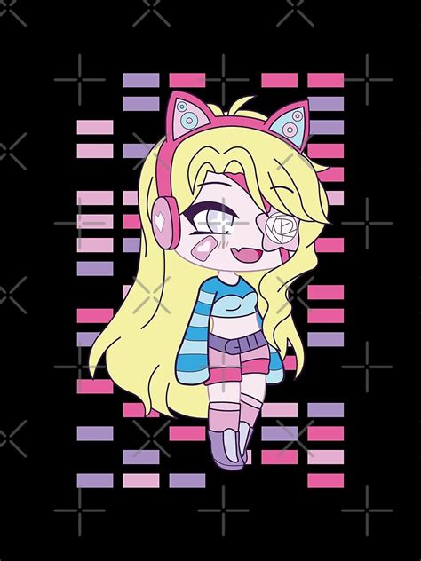 "Gacha Life series - Nightcore girl" Poster by uwu-kitty | Redbubble