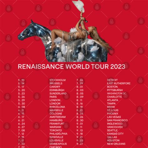 Beyonce Renaissance Poster Set, Renaissance World Tour Poster Set sold ...