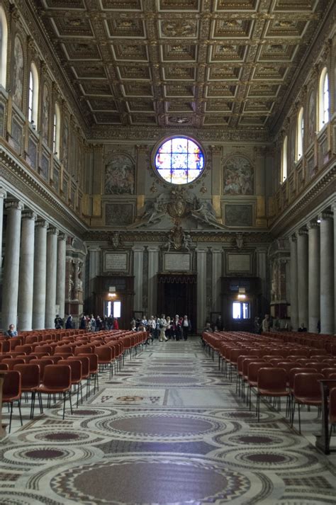 Santa Maria Maggiore - Rome, Italy - Interior Facade www.museumplanet ...