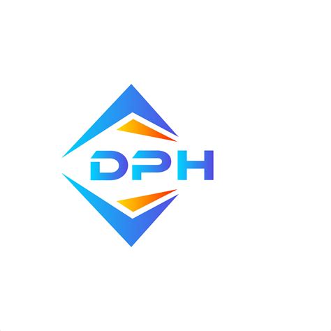 DPH abstract technology logo design on white background. DPH creative initials letter logo ...