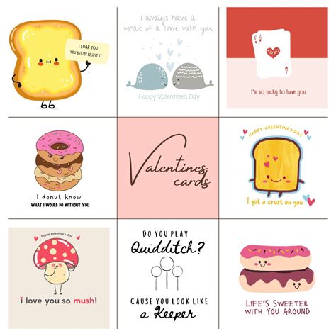 50+ Adorable, Funny, FREE Printable Valentine's Day Cards