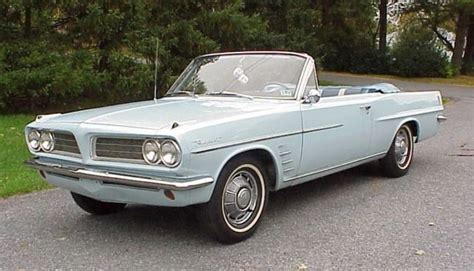 1963 63 Pontiac Tempest Convertible Convertable RARE 4 Cylinder Rope Cable Drive for sale ...