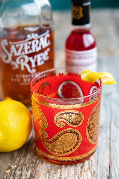 Sazerac Cocktail - The Kitchen Magpie