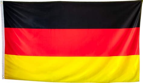 esvendio Deutschland Flagge, Deutschlandfahne mit Ösen, 110 GSM, UV ...