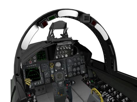 3D F-15c Cockpit Model - TurboSquid 1386884