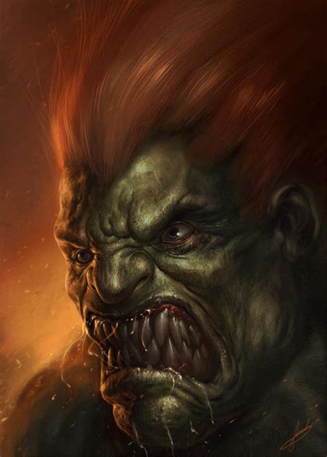 Blanka Fan Art by SirenD on DeviantArt