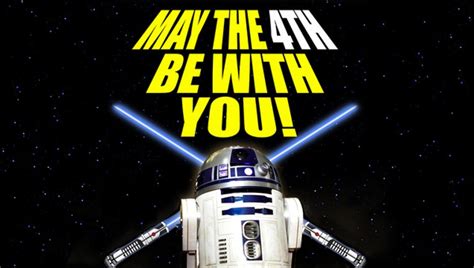 "may The Fourth Be With You" On 'star Wars' Day F47