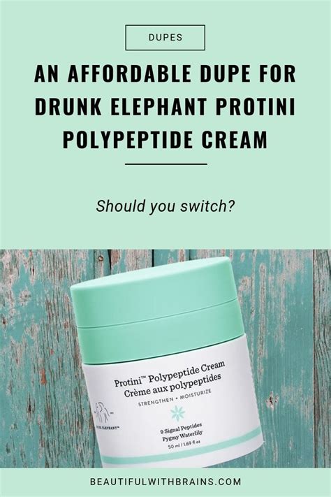 An Affordable Dupe For Drunk Elephant Protini Polypeptide Cream