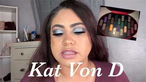 Kat Von D Fetish palette/Lolita glimmer lipstick review - YouTube