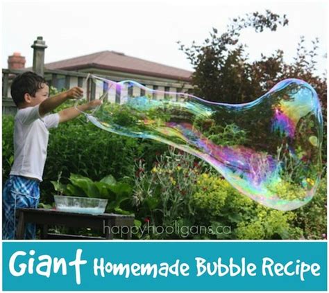 This Homemade Bubble Recipe Makes the Best Giant Bubbles Ever!