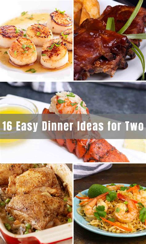 16 Easy Dinner Ideas for Two - IzzyCooking