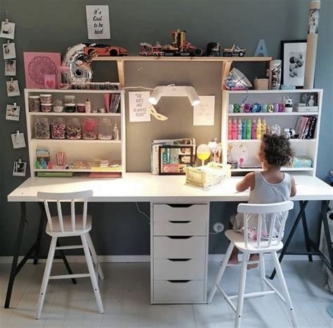 Kids Homework Room, Kid Desk, Girl Bedroom Designs, Girls Bedroom, Room ...