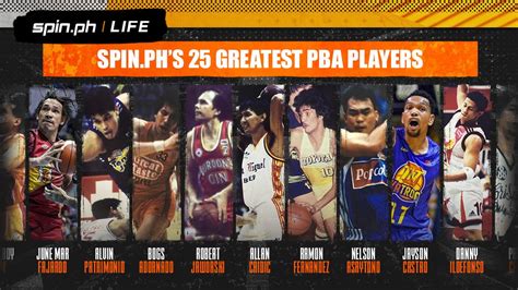 SPIN.ph selects its 25 Greatest PBA Players