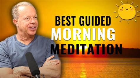 Dr Joe Dispenza (2020) Guided Morning Meditation - YouTube | Morning ...