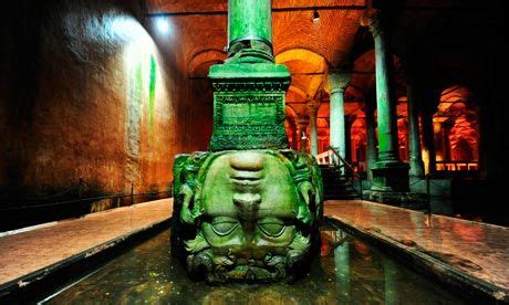 medusa istanbul cistern - “The reason for Medusa’s inverted position was no doubt the ...