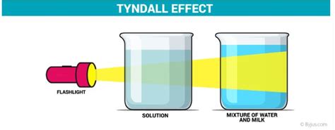 Tyndall Effect - Phenomenon, Detailed Explanation, Examples