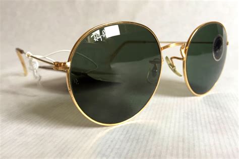 Ray-Ban by Bausch & Lomb Classic Oval Vintage Sunglasses NOS including Case