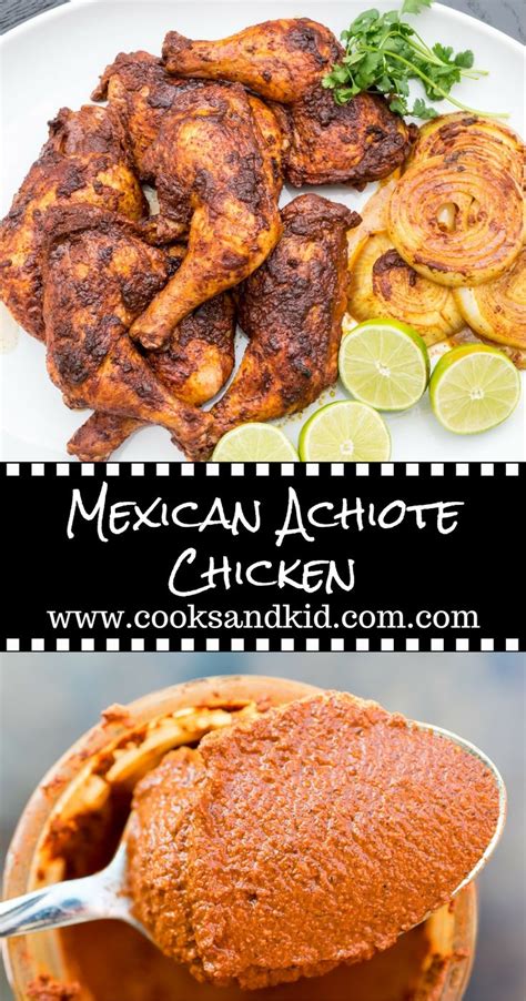 Mexican Achiote Roast Chicken - Recipe by Cooks and Kid | Recipe | Roast chicken recipes ...