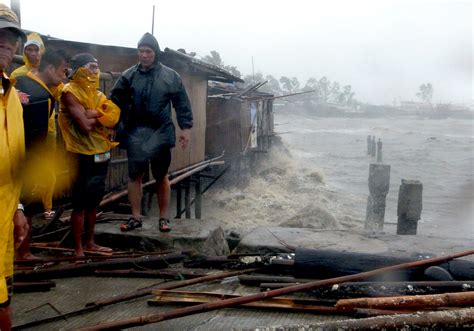 One of world's strongest storms slams Philippines - CBS News