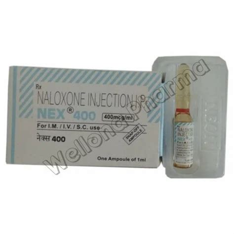 Wellona Pharma Naloxone Injection 400 mcg at Rs 75/piece in Surat | ID ...