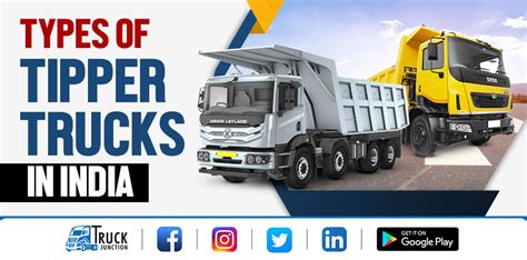 Types Of Tipper Trucks In India With Prices & Specifications