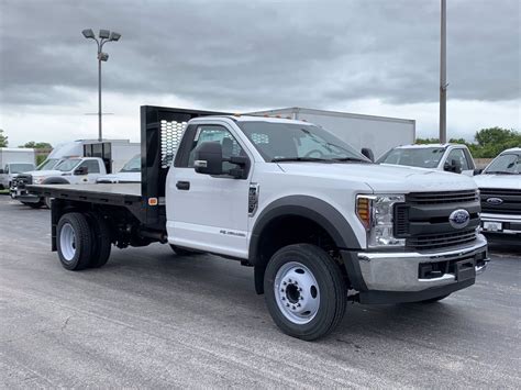 New 2019 Ford Super Duty F-550 DRW XL RWD Flatbed Truck