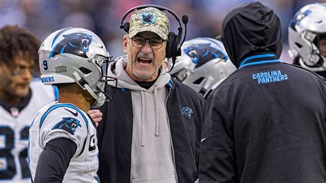 Carolina Panthers Fired Head Coach Frank Reich After 1-10 Start ...