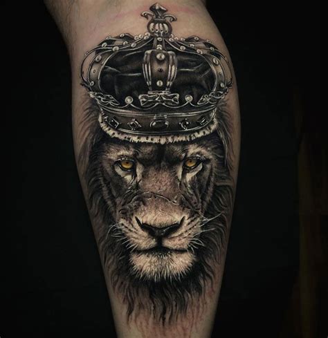 Realistic Lion Tattoo Chest | Easy Tattoo Designs