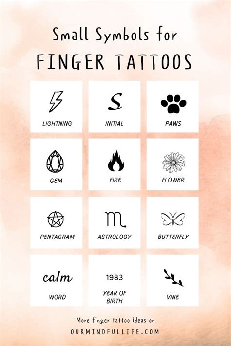 Finger Tattoos Ideas