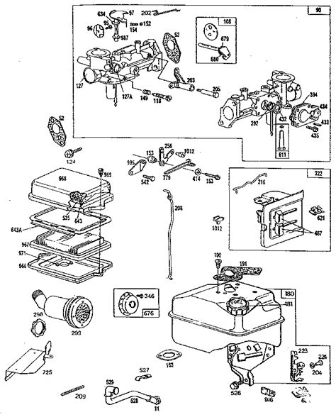 Briggs And Stratton 5Hp Carburetor Linkage Diagram - alternator