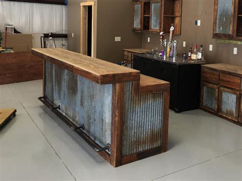 LARGE Rustic Barnwood Bar | Etsy | Rustic kitchen design, Rustic kitchen cabinets, Bars for home