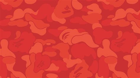 Bape Red Wallpapers - Wallpaper Cave