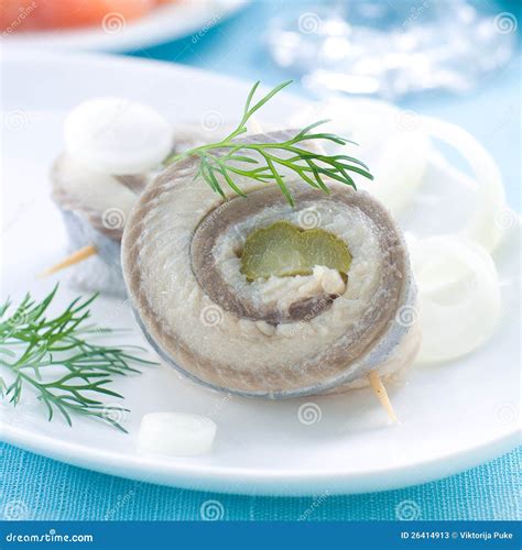 Herring Rollmops Stock Photos - Image: 26414913