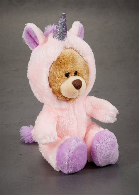 Keel Unicorn Teddy Bear (14cm x 13cm x 11cm) – Pink | Teddy bear, Unicorn dress, Dress up outfits