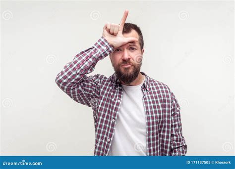 Loser! Portrait Of Unhappy Rude Young Girl Freelancer With Black Dreadlocks Hairstyle In Pink ...