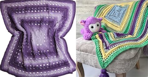 Square Baby Blanket Free Crochet Patterns - Your Crochet