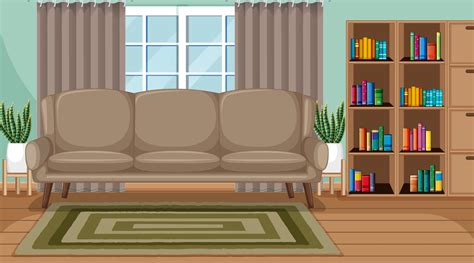 Living Room Cartoon Images A Modern Comfy Living Room - vrogue.co