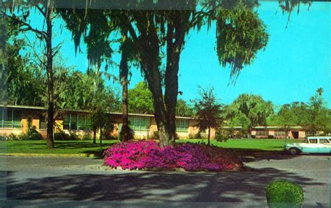 Florida Memory • Campus Scene at Jacksonville University showing council and administration ...