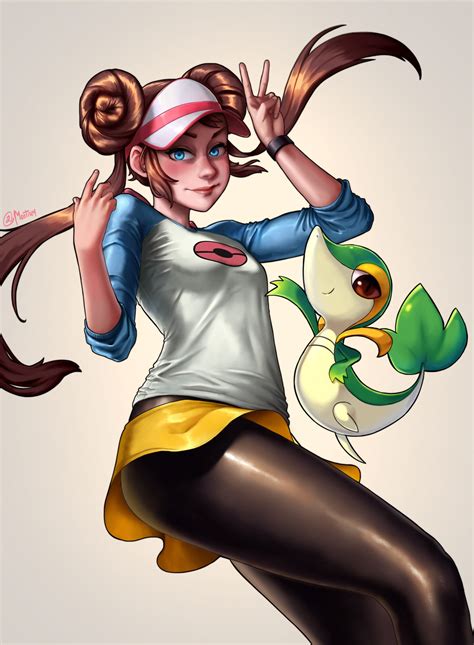 ArtStation - Rosa - Pokémon