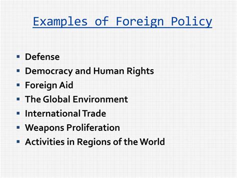 PPT - Foreign and Defense Policy PowerPoint Presentation, free download ...