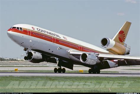 McDonnell Douglas DC-10-10 - Continental Airlines | Aviation Photo ...