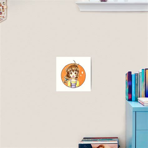 "Anime Expressions - Excited" Art Print by Leinwyss | Redbubble