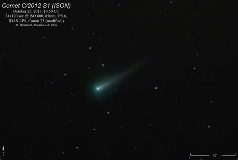 Comet ISON Growing in Size – Nearly Doubled in 10 Days! | Mike's Astrophotography Gallery & Blog